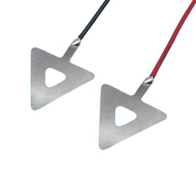 OEM Custom Battery Wire Harness Triangular Nickel Tab Connection Wire — 1007-22AWG PVC Electronic Wire — Lithium Battery Data Acquisition Wire