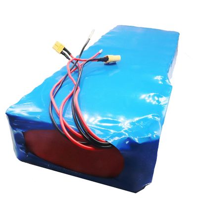 High Capacity 18650 Battery Pack | 1C Discharge 20Ah 60V Lithium Battery Pack 68.11V Charging with Dual Output Connectors for Inspection Equipment | China Manufacturer