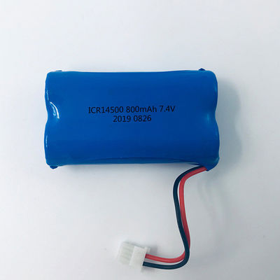 Sumsung 18650 Battery Pack | Lithium 7.4V 800mAh 18650 Lithium Ion Battery Pack for Portable Devices | ROHS Compliant Made in China
