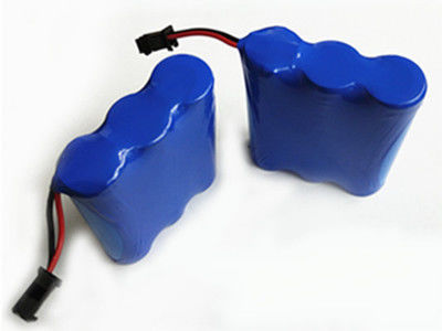 Custom 3-Cell 18650 Lithium-ion Battery Packs | Pollution Free 1800mA 12 Volt Rechargeable Lithium Battery Packs for Solar Light | China Manufacturing