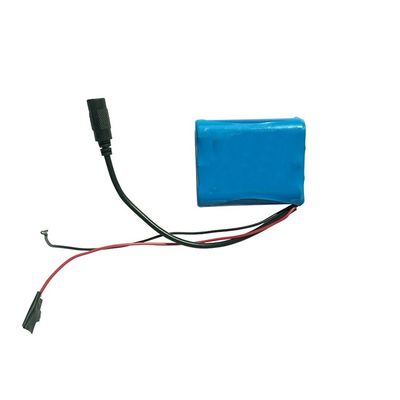 Custom Li-ion Battery Pack with Dual Connectors | 18650 Battery Pack | 2200mAh 12 Volt Rechargeable Battery MSDS NMC 1000 Cycle for DIY Projects | China Manufacturing Factory