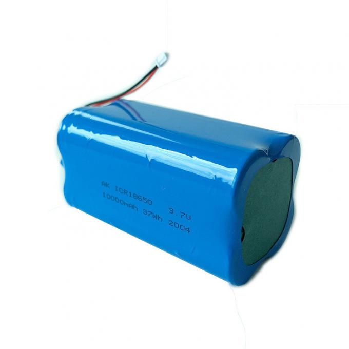 Rechargeable IEC62133 10Ah Li Ion 3.7 V Battery 1C Discharge