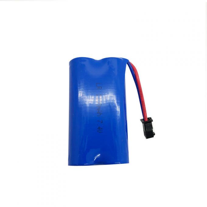 1200mAh Rechargeable 7.4 V 18650 Battery Pack For Massager