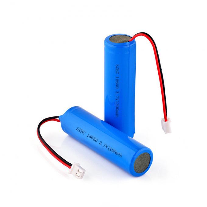 3.7V 1200mAh 4.44wh 18650 Li Ion Battery Pack